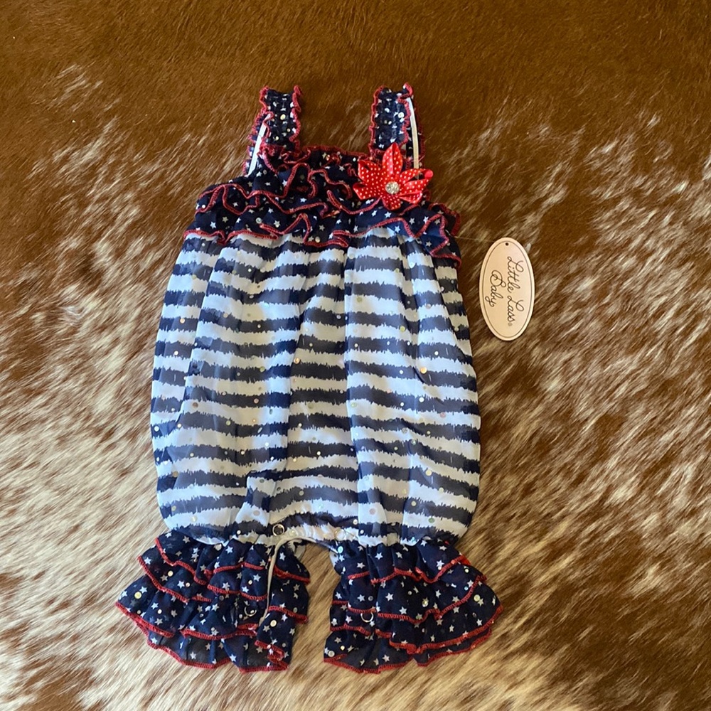 NWT Patriotic romper